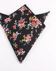 Black and Pink Floral Pocket Square JOE Mytieshop Black and Pink Floral Pocket Square Material CottonItem Length: 23 cm ( 9 inches)Item Width : 22 cm (8.6 inches) Elevate your outfit with this dapper floral pocket square. This pocket square is perfect for dressing up any outfit. With a playful floral print in stylish black, red, pink and orange, this is a must-have for any modern man. With its versatile design, this pocket square is a great addition to any outfit. So whether you're dressing up f