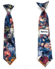 Blue Floral Boys Floral Clip On Tie 2.36 MYTIESHOP - HAMILTON-Blue Floral Boys Floral Clip On Tie - Clip on ties for kids Material: Cotton Approx Size: Color: Blue Max width: 6.5 cm / 2.4 inches 9-24 months 26 CM2-5 years 31 CM9-11 Years 43 CM To infuse a vibrant touch into your little one's attire, consider incorporating the Hamilton Boys Floral Clip On Tie. This versatile accessory is an excellent choice for various formal occasions, ranging from weddings to family gatherings. With its conveni