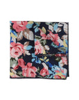 Blue Floral Pocket Square STELLA MYTIESHOP Navy Handkerchief Mytieshop Blue Floral Pocket Square Material CottonItem Length: 23 cm ( 9 inches)Item Width : 22 cm (8.6 inches) Color: Dark Blue Great for: Groom Groomsmen Wedding Shoots Formal Prom Fancy Parties Gifts and presents