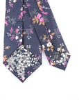 Blue Floral Tie for weddings 2.36" Mytieshop - TWILIGHT-Neckties-Blue Floral Tie for weddings Floral Necktie for weddings and events, great for prom and anniversary gifts. Mens floral ties near me us ties tie shops cool-Mytieshop. Skinny ties for weddings anniversaries. Father of bride. Groomsmen. Cool skinny neckties for men. Neckwear for prom, missions and fancy events. Gift ideas for men. Anniversaries ideas. Wedding aesthetics. Flower ties. Dry flower ties.