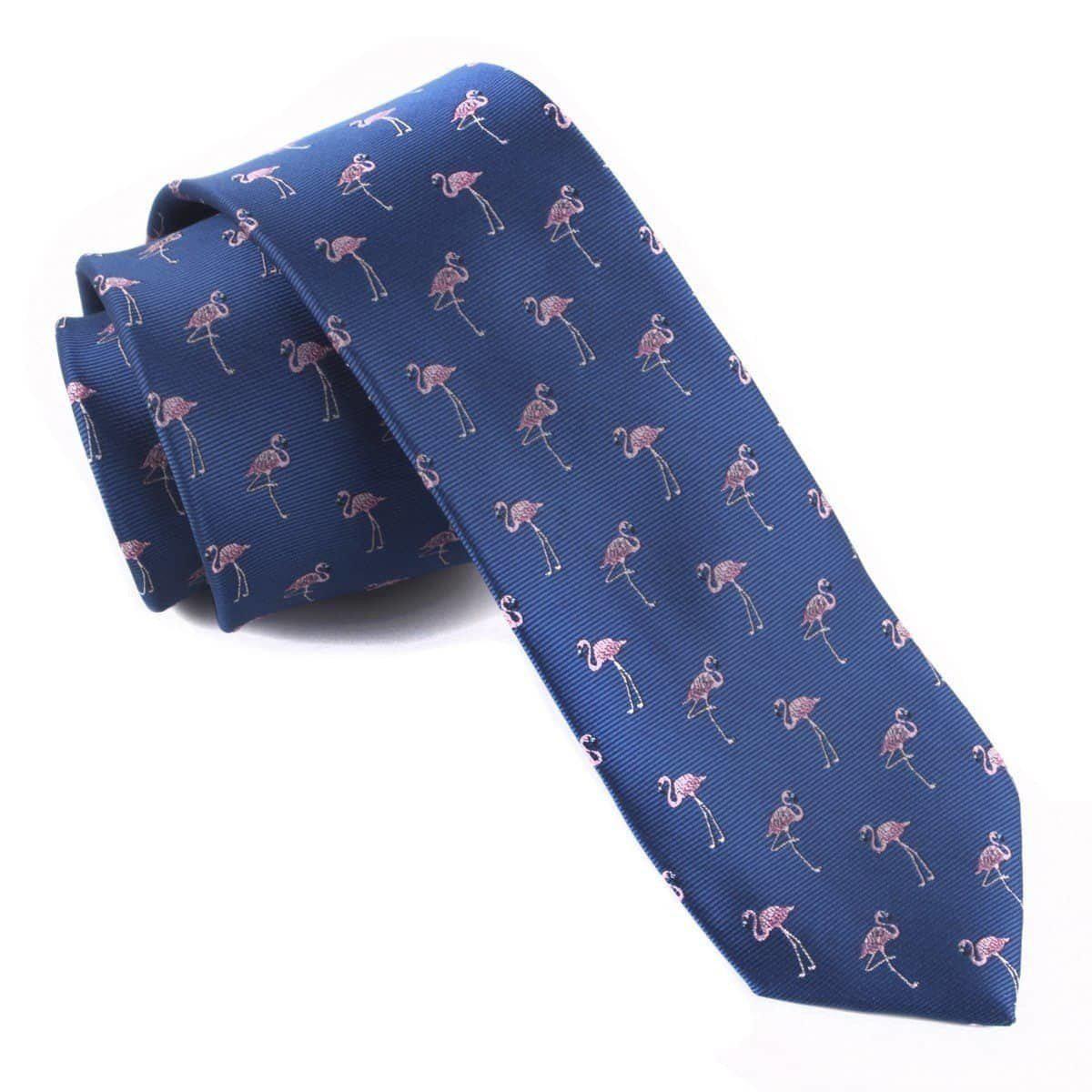 Blue and Pink Flamingo Skinny Tie 2.36 MIA - MYTIESHOP-Neckties-Blue and Pink Flamingo Skinny Tie weddings and events, great for prom and anniversary gifts. Mens floral ties near me us ties tie shops cool ties skinny tie Cotton-Mytieshop. Skinny ties for weddings anniversaries. Father of bride. Groomsmen. Cool skinny neckties for men. Neckwear for prom, missions and fancy events. Gift ideas for men. Anniversaries ideas. Wedding aesthetics. Flower ties. Dry flower ties.