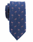 Blue and Pink Flamingo Skinny Tie 2.36 MIA - MYTIESHOP-Neckties-Blue and Pink Flamingo Skinny Tie weddings and events, great for prom and anniversary gifts. Mens floral ties near me us ties tie shops cool ties skinny tie Cotton-Mytieshop. Skinny ties for weddings anniversaries. Father of bride. Groomsmen. Cool skinny neckties for men. Neckwear for prom, missions and fancy events. Gift ideas for men. Anniversaries ideas. Wedding aesthetics. Flower ties. Dry flower ties.