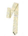 Cream Floral Tie Skinny 2.36” OTIS Offwhite skinny tie-Neckties-Cream Floral Tie Skinny for weddings and events, great for prom and anniversary gifts. Mens floral handkerchief near me us ties tie shops cool-Mytieshop. Skinny ties for weddings anniversaries. Father of bride. Groomsmen. Cool skinny neckties for men. Neckwear for prom, missions and fancy events. Gift ideas for men. Anniversaries ideas. Wedding aesthetics. Flower ties. Dry flower ties.