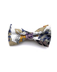 DUKE Kids Floral Pre-Tied Bow Tie-DUKE Kids Floral Pre-Tied Bow Tie Strap is adjustablePre-Tied bowtieBow Tie 10.5 * 6CM Base is White Great for: Weddings styled shoots groomsmen gifts prom formal events-Mytieshop