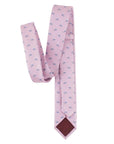 Flamingo Skinny Tie 2.36 LEAH-Neckties-Flamingo Skinny Tie Men’s Floral Necktie for weddings and events, great for prom and anniversary gifts. Mens floral ties near me us ties-Mytieshop. Skinny ties for weddings anniversaries. Father of bride. Groomsmen. Cool skinny neckties for men. Neckwear for prom, missions and fancy events. Gift ideas for men. Anniversaries ideas. Wedding aesthetics. Flower ties. Dry flower ties.