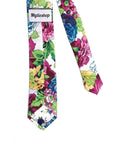 Floral Skinny Tie 2.36 BYRON-Neckties-Floral Skinny TieMen’s Floral Necktie for weddings and events, great for prom and anniversary gifts. Mens floral ties near me us ties tie-Mytieshop. Skinny ties for weddings anniversaries. Father of bride. Groomsmen. Cool skinny neckties for men. Neckwear for prom, missions and fancy events. Gift ideas for men. Anniversaries ideas. Wedding aesthetics. Flower ties. Dry flower ties.