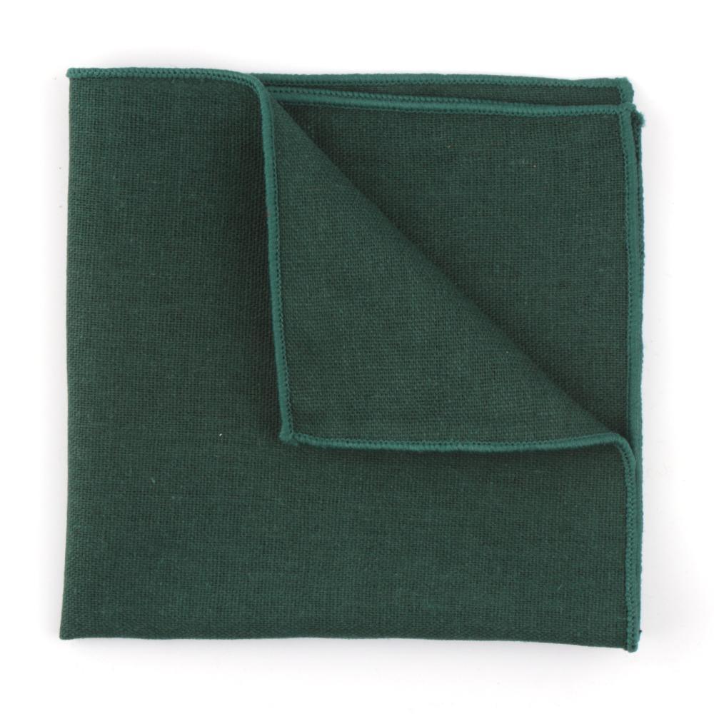 Hunter Green Pocket Square OLIVER MYTIESHOP Mytieshop Hunter Green Pocket Square Material CottonItem Length: 23 cm ( 9 inches)Item Width : 22 cm (8.6 inches) Color: Green Great for: Weddings Events Elopements Photo Shoots