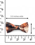 Kids Floral Bow Tie Pre-Tied THEOPHILUS-Kids Floral Bow Tie Pre-Tied Color: Black Base Strap is adjustablePre-Tied bowtieBow Tie 10.5 * 6CM Great for Ring Bearer Photo shoots Photo sessions Wedding Attendant Fits toddlers and babies. Theophilus infant baby bow tie toddler bow tie floral for wedding and events groom groomsmen flower bow tie mytieshop ring bearer page boy bow tie white bow tie white and blue tie kids bowtie floral Adjustable wedding attire for toddler and children floral print tie