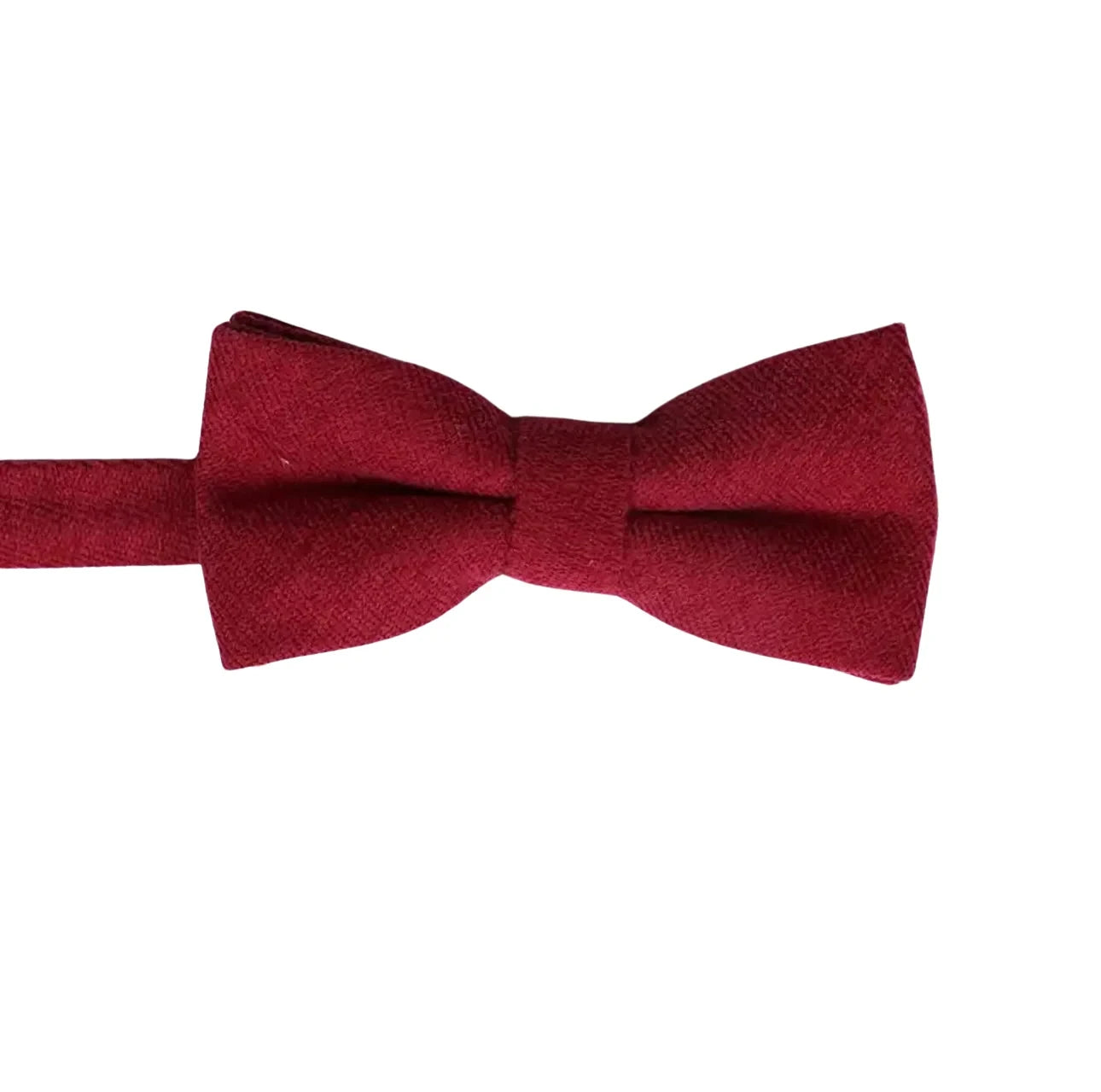Red Bow Tie for Kids and baby’s Pre-Tied PHOENIX MYTIESHOP-Bow Tie 10.5 * 6CMfor toddlersColor: Red Wine Add some spunk to your little one's wardrobe with this PHOENIX Kids Red Floral Pre-Tied Bow Tie. Great for weddings, ring bearers, and other formal occasions, this bow tie will have your child looking dapper as can be. The red wine color is perfect for adding a pop of color, and the pre-tied design means that you won't have to worry about any tie-related mishaps. So let your child shine brigh