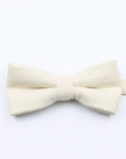 Kid’s Off White Bow Tie - NATE by Mytieshop - Mytieshop
