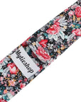 ISAAC Floral Skinny Tie 2.36"-Neckties-ISAAC Floral Skinny Tie Men’s Floral Necktie for weddings and events, great for prom and anniversary gifts. Mens floral ties near me-Mytieshop. Skinny ties for weddings anniversaries. Father of bride. Groomsmen. Cool skinny neckties for men. Neckwear for prom, missions and fancy events. Gift ideas for men. Anniversaries ideas. Wedding aesthetics. Flower ties. Dry flower ties.