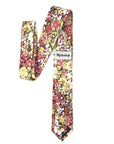 JACKSON Floral Skinny Tie 2.36"-Neckties-JACKSON Floral Skinny Tie weddings and events, great for prom and anniversary gifts. Mens floral ties near me us ties tie shops cool ties-Mytieshop. Skinny ties for weddings anniversaries. Father of bride. Groomsmen. Cool skinny neckties for men. Neckwear for prom, missions and fancy events. Gift ideas for men. Anniversaries ideas. Wedding aesthetics. Flower ties. Dry flower ties.