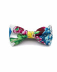 Kids Floral Pre-Tied Bow Tie Mytieshop - BYRON-The perfect accessory for your little one's next formal event, this BYRON Kids Floral Pre-Tied Bow Tie is sure to make them look dapper. Made from high-quality materials, this bow tie features a beautiful floral design that is perfect for spring and summer occasions. The pre-tied design makes it easy to put on and take off, so your little one can focus on enjoying their special day. Strap is adjustablePre-Tied bowtieBow Tie 10.5 * 6CMSpecificsItem T