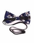 Kids Navy Floral Bow Tie Pretied for weddings FINLEY MYTIESHOP-Kids Floral Baby Bow tie NAVY Color: Orange and Black Strap is adjustablePre-Tied bowtieBow Tie 10.5 * 6CM Great for Prom Dinners Interviews Photo shoots Photo sessions Dates Wedding Attendant Ring Bearers Fits toddlers and babies. Evabder baby ow tie toddler bow tie floral for wedding and events groom groomsmen flower bow tie mytieshop ring bearer page boy bow tie white bow tie white and blue tie kids bowtie floral Adjustable weddin