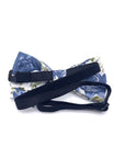 Kids White Floral Bow Tie (Pretied) Mytieshop - SAM | toile de jouy Floral Bow Tie-Kid's Floral bow tie - toile de jouy Floral Bow Tie Strap is adjustablePre-Tied bowtieBow Tie 10.5 * 6CMFor toddlers ages 0- Great for Prom Dinners Interviews Photo shoots Photo sessions Dates Wedding Attendant Ring Bearers Aspen Floral Bow tie . Fits toddlers and babies. Aspen ow tie toddler floral for wedding and events groom groomsmen flower bow tie mytieshop ring bearer page boy bow tie white bow tie white and
