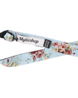 Light Blue Floral Self Tie Bow Tie SEAN-Light Blue Floral Self Tie Bow Tie 100% Cotton Flannel Handmade Adjustable to fit most neck sizes 13 3/4" - 18" Great for: Weddings Events Anniversaries Parties-Mytieshop