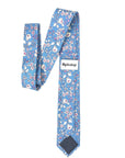Light Blue Floral Tie Retro 2.36" Mytieshop - DAISY-Neckties-Light Blue Floral Tie Retro 2.36" Mytieshop DAISY for weddings and events, great for prom and anniversary gifts. Mens floral ties near me us ties-Mytieshop. Skinny ties for weddings anniversaries. Father of bride. Groomsmen. Cool skinny neckties for men. Neckwear for prom, missions and fancy events. Gift ideas for men. Anniversaries ideas. Wedding aesthetics. Flower ties. Dry flower ties.