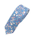 Light Blue Floral Tie Retro 2.36" Mytieshop - DAISY-Neckties-Light Blue Floral Tie Retro 2.36" Mytieshop DAISY for weddings and events, great for prom and anniversary gifts. Mens floral ties near me us ties-Mytieshop. Skinny ties for weddings anniversaries. Father of bride. Groomsmen. Cool skinny neckties for men. Neckwear for prom, missions and fancy events. Gift ideas for men. Anniversaries ideas. Wedding aesthetics. Flower ties. Dry flower ties.