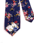 Navy Blue Floral Tie" (AUSTIN) MYTIESHOP-Neckties-Navy Blue Floral Tie Floral Necktie for weddings and events great for prom and gifts Mens ties near me us tie shops cool skinny slim flower ideas gifts for-Mytieshop. Skinny ties for weddings anniversaries. Father of bride. Groomsmen. Cool skinny neckties for men. Neckwear for prom, missions and fancy events. Gift ideas for men. Anniversaries ideas. Wedding aesthetics. Flower ties. Dry flower ties.