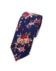 Navy Blue Floral Tie" (AUSTIN) MYTIESHOP-Neckties-Navy Blue Floral Tie Floral Necktie for weddings and events great for prom and gifts Mens ties near me us tie shops cool skinny slim flower ideas gifts for-Mytieshop. Skinny ties for weddings anniversaries. Father of bride. Groomsmen. Cool skinny neckties for men. Neckwear for prom, missions and fancy events. Gift ideas for men. Anniversaries ideas. Wedding aesthetics. Flower ties. Dry flower ties.