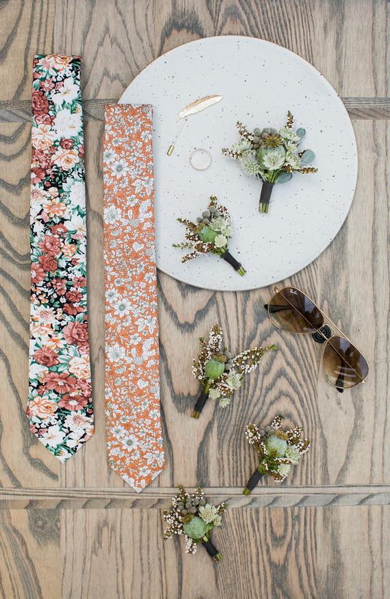 Orange Floral Tie Skinny 2.36" PEACH - MYTIESHOP-Neckties-Peach tie orange tie green orange floral tie green fall wedding skinny ties for men groomsmen groom prom missions. Orange Floral tie for wedding and men-Mytieshop. Skinny ties for weddings anniversaries. Father of bride. Groomsmen. Cool skinny neckties for men. Neckwear for prom, missions and fancy events. Gift ideas for men. Anniversaries ideas. Wedding aesthetics. Flower ties. Dry flower ties.