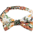 Orange Kids Floral Pre-Tied Bow Tie PEACH MYTIESHOP-Kids Floral Baby Bow tie PEACH Color: Orange and Black Strap is adjustablePre-Tied bowtieBow Tie 10.5 * 6CM Great for Prom Dinners Interviews Photo shoots Photo sessions Dates Wedding Attendant Ring Bearers Fits toddlers and babies. Evabder baby ow tie toddler bow tie floral for wedding and events groom groomsmen flower bow tie mytieshop ring bearer page boy bow tie white bow tie white and blue tie kids bowtie floral Adjustable wedding attire f