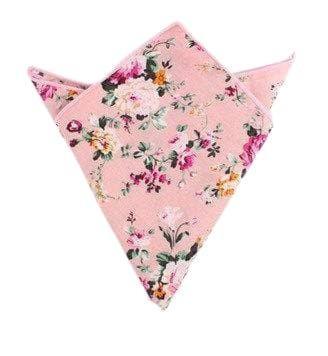 Pink Floral Pocket Square MILLIE Mytieshop Mytieshop Pink pocket squareMaterial CottonItem Length: 23 cm ( 9 inches)Item Width : 22 cm (8.6 inches) Great for: Groom Groomsmen Wedding Shoots Formal Prom Fancy Parties Gifts and presents