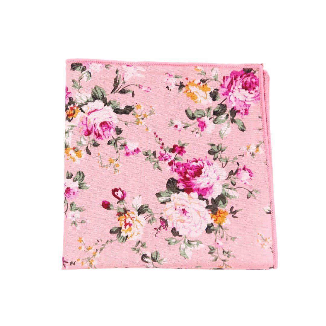 Pink Floral Pocket Square MILLIE Mytieshop Mytieshop Pink pocket squareMaterial CottonItem Length: 23 cm ( 9 inches)Item Width : 22 cm (8.6 inches) Great for: Groom Groomsmen Wedding Shoots Formal Prom Fancy Parties Gifts and presents
