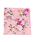 Pink Floral Pocket Square MILLIE Mytieshop Mytieshop Pink pocket squareMaterial CottonItem Length: 23 cm ( 9 inches)Item Width : 22 cm (8.6 inches) Great for: Groom Groomsmen Wedding Shoots Formal Prom Fancy Parties Gifts and presents