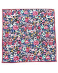 Pink Floral Pocket Square ROBERT - MYTIESHOP Mytieshop Material CottonItem Length: 23 cm ( 9 inches)Item Width : 22 cm (8.6 inches) Elevate your style with this dapper floral pocket square. Add some personality to your outfit with this pink floral pocket square. Whether you're dressing up for a formal event or just want to spruce up your everyday style, this handkerchief is the perfect accessory. With its delicate floral design, this pocket square is perfect for any gentleman. Give it to your gr