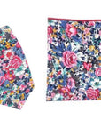 ROBERT Pink Floral Tie and Pocket Square Bundle