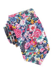 ROBERT Pink Floral Tie and Pocket Square Bundle