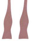 Pink Men’s Self Tie Bow Tie Mytieshop - ROSÉ-Pink Men’s Self Tie Bow Tie 100% Cotton Flannel Handmade Adjustable to fit most neck sizes 13 3/4" - 19 1/2 Color: Pink The groom is always in the spotlight on the big day. This dashing bow tie in pretty pink will make him look his best. The suede fabric is soft to the touch, making it a luxurious choice for a special occasion. Whether he's tying it himself or having someone else do it for him, this bow tie is sure to add a touch of elegance to his lo