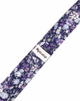 Purple floral tie men 2.36" SWEET PEA - MYTIESHOP -Neckties-Purple floral tie men Men’s Floral Necktie for weddings and events, great for prom and anniversary gifts. Mens floral ties near me us ties tie shops cool tie-Mytieshop. Skinny ties for weddings anniversaries. Father of bride. Groomsmen. Cool skinny neckties for men. Neckwear for prom, missions and fancy events. Gift ideas for men. Anniversaries ideas. Wedding aesthetics. Flower ties. Dry flower ties.