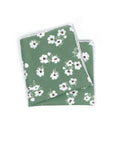 Sage Green Floral Pocket Square AUGUST Mytieshop Sage Green Floral Pocket square Color: Green Item Length: 23 cm ( 9 inches)Item Width : 22 cm (8.6 inches) Matching Necktie Add a touch of elegance to your look with this AUGUST Floral Pocket Square. Made with high-quality fabric, as a result this pocket square is perfect for any formal occasion. The beautiful floral design is sure to make you stand out from the crowd, and whether you're attending a wedding, a job interview, or a fancy dinner part