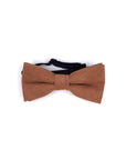 Terracotta Bow tie for Kids / Boys Pretied (AUTUMN)-Terracotta Pre Tied bow tie for children and toddlers. Baby Bow tie Bow Tie 10.5 * 6CMfor toddlers Bow tie comes pretied with strechable strap on the back Color: Terracotta Great for Ring Bearer Dinners Photo shoots Photo sessions Weddings Terracotta Bow tie for Babies Terracotta Bow tie for kids for weddings and events. Great anniversary present and gift. Also great gift for the groom and his groomsmen to wear at the wedding, and don’t forget
