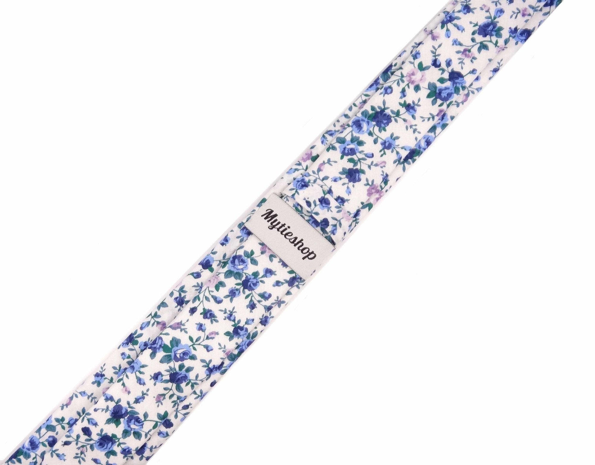White Floral Skinny Tie 2.36" Skinny WISTERIA MYTIESHOP-Neckties-White Floral Skinny Tie WISTERIA Floral Necktie for weddings and events, great for prom and anniversary gifts. Mens floral ties near me us ties tie-Mytieshop. Skinny ties for weddings anniversaries. Father of bride. Groomsmen. Cool skinny neckties for men. Neckwear for prom, missions and fancy events. Gift ideas for men. Anniversaries ideas. Wedding aesthetics. Flower ties. Dry flower ties.