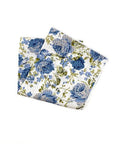 White toile de jouy Floral print Pocket Square SAM Mytieshop Mytieshop White toile de jouy Floral print pocket square Color: White Material CottonItem Length: 23 cm ( 9 inches)Item Width : 22 cm (8.6 inches) The SAM Pocket Square is the perfect addition to your suit or blazer. This pocket square features a beautiful floral design that is perfect for any occasion. Whether you're attending a wedding, a business meeting, or a casual get-together, this pocket square will add a touch of class to your