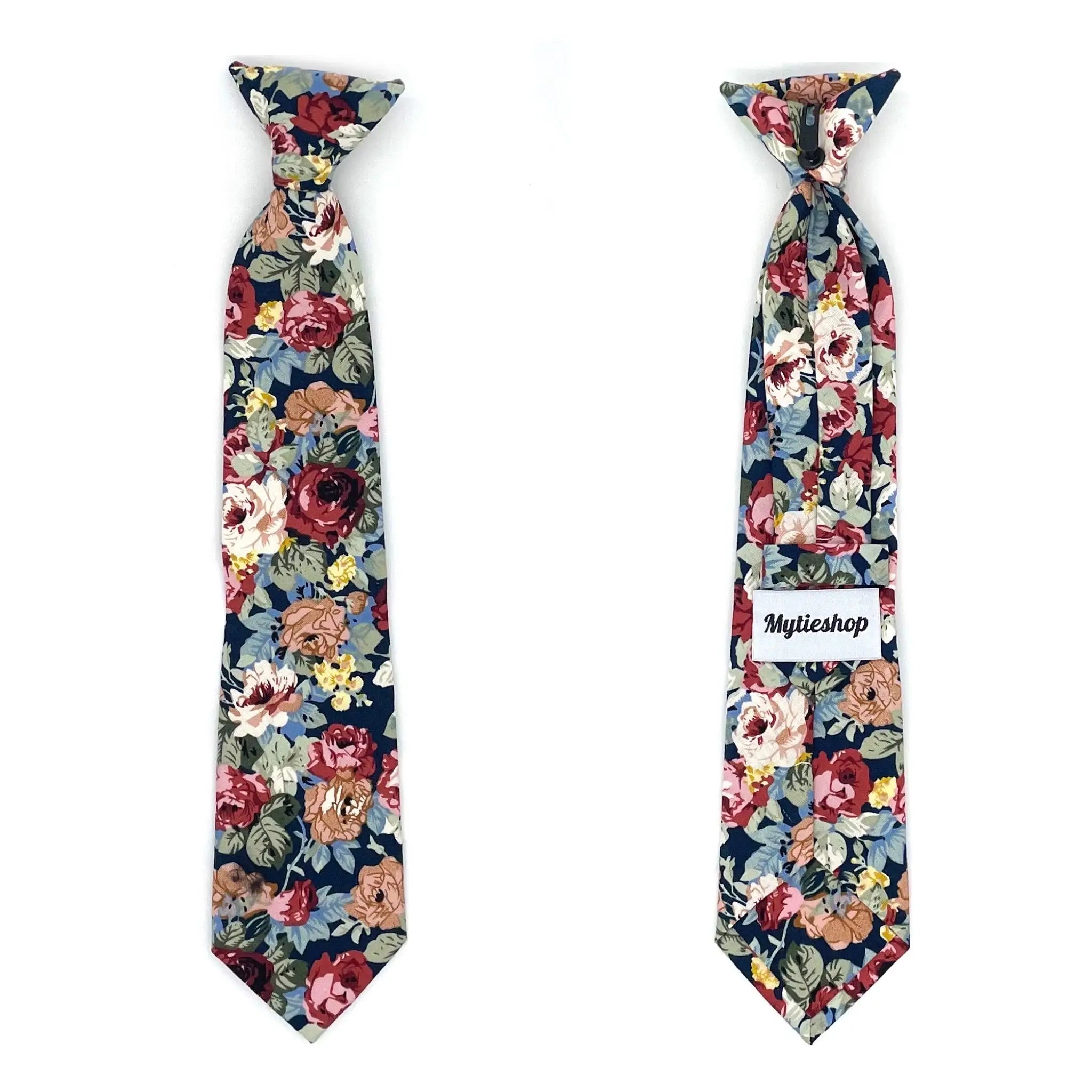Blue Floral Boys Floral Clip On Tie 2.36 by Mytieshop - EVANDER-Blue Floral Boys Floral Clip On Tie Material: Cotton Blend Approx Size: Color: Blue Max width: 6.5 cm / 2.4 inches Available sizes: 2-5 years 31 CM Great for Prom Dinners Interviews Photo shoots Photo sessions Dates Wedding Attendant Ring Bearers tie. Fits boys and kids. bow tie floral for wedding and events groom groomsmen flower bow tie mytieshop ring bearer page boy bow tie white bow tie white and blue tie kids bowtie floral boys