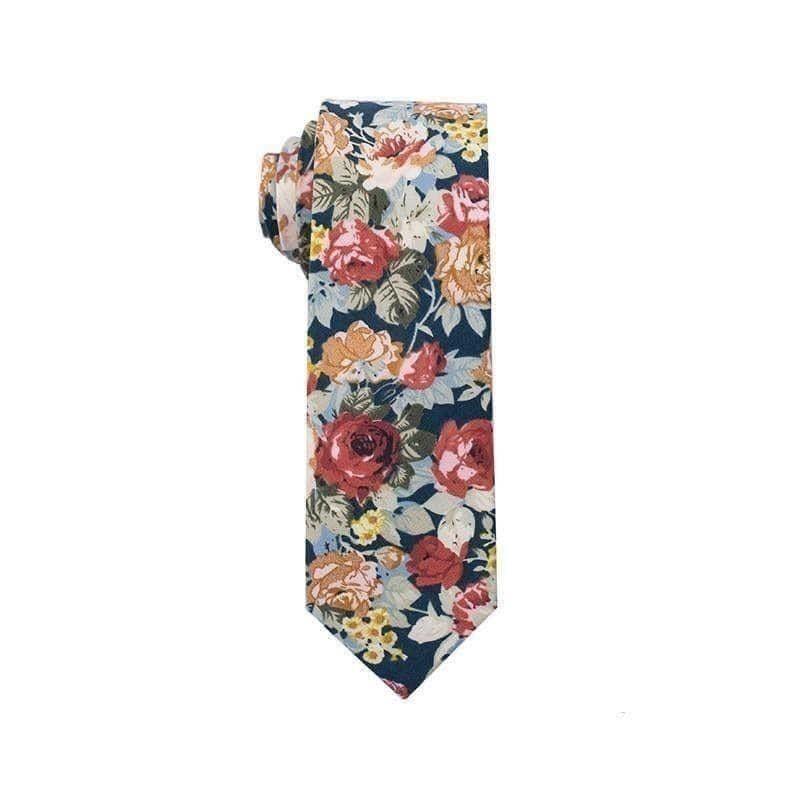 Blue Floral Tie Men 2.36" EVANDER - MYTIESHOP-Neckties-Blue Floral Tie men Men’s Floral Necktie for weddings and events, great for prom and anniversary gifts. Mens floral ties near me us ties tie shops cool tie-Mytieshop. Skinny ties for weddings anniversaries. Father of bride. Groomsmen. Cool skinny neckties for men. Neckwear for prom, missions and fancy events. Gift ideas for men. Anniversaries ideas. Wedding aesthetics. Flower ties. Dry flower ties.