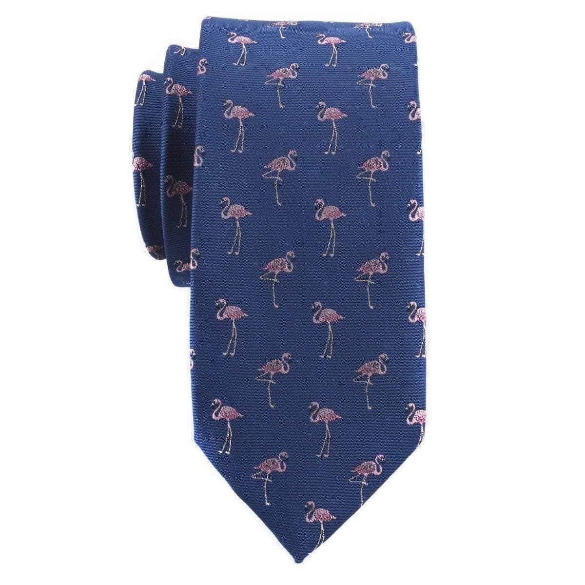 Blue and Pink Flamingo Skinny Tie 2.36 MIA - MYTIESHOP-Neckties-Blue and Pink Flamingo Skinny Tie weddings and events, great for prom and anniversary gifts. Mens floral ties near me us ties tie shops cool ties skinny tie Cotton-Mytieshop. Skinny ties for weddings anniversaries. Father of bride. Groomsmen. Cool skinny neckties for men. Neckwear for prom, missions and fancy events. Gift ideas for men. Anniversaries ideas. Wedding aesthetics. Flower ties. Dry flower ties.