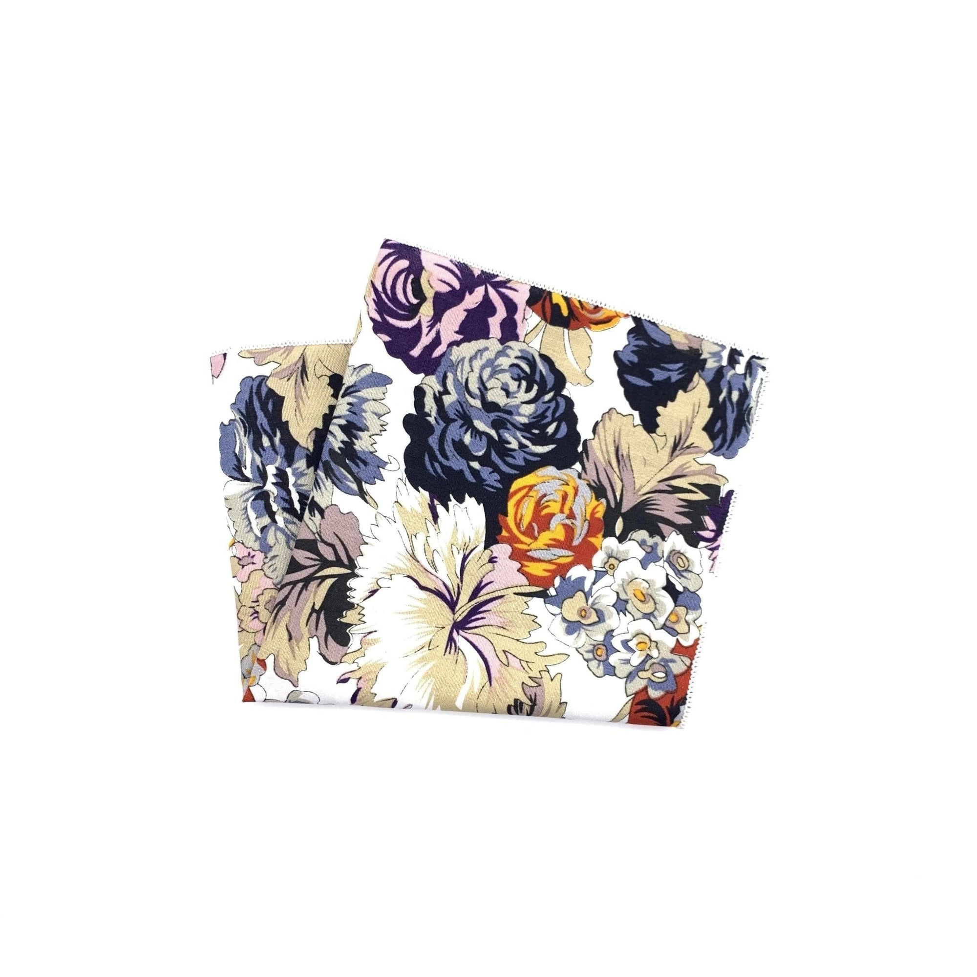 DUKE Floral Pocket Square Mytieshop Material: CottonItem Length: 23 cm ( 9 inches)Item Width : 22 cm (8.6 inches) Ba Great for: Groom Groomsmen Wedding Shoots Formal Prom Fancy Parties Gifts and presents