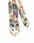 DUKE Floral Skinny Tie 2.36"-Neckties-Men’s Floral Necktie for weddings and events, great for prom and anniversary gifts. Mens floral ties near me us ties tie shops cool ties skinny tie-Mytieshop. Skinny ties for weddings anniversaries. Father of bride. Groomsmen. Cool skinny neckties for men. Neckwear for prom, missions and fancy events. Gift ideas for men. Anniversaries ideas. Wedding aesthetics. Flower ties. Dry flower ties.
