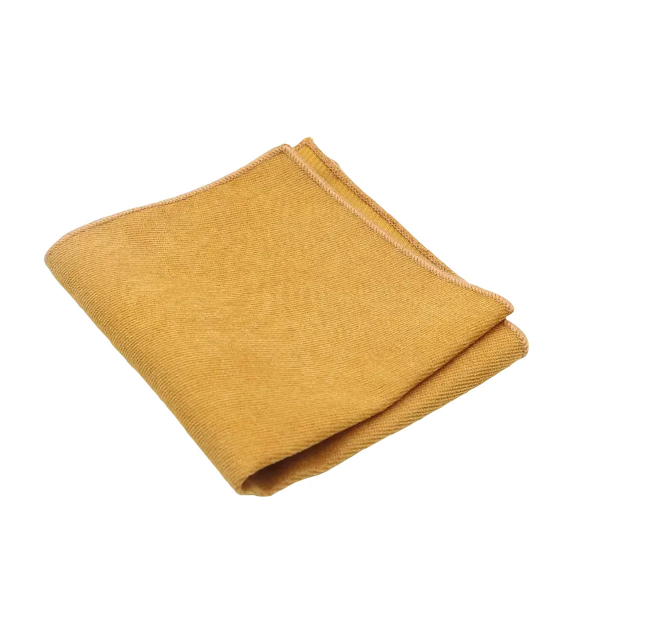 Mustard Yellow Pocket square for Men Mytieshop - ELLE