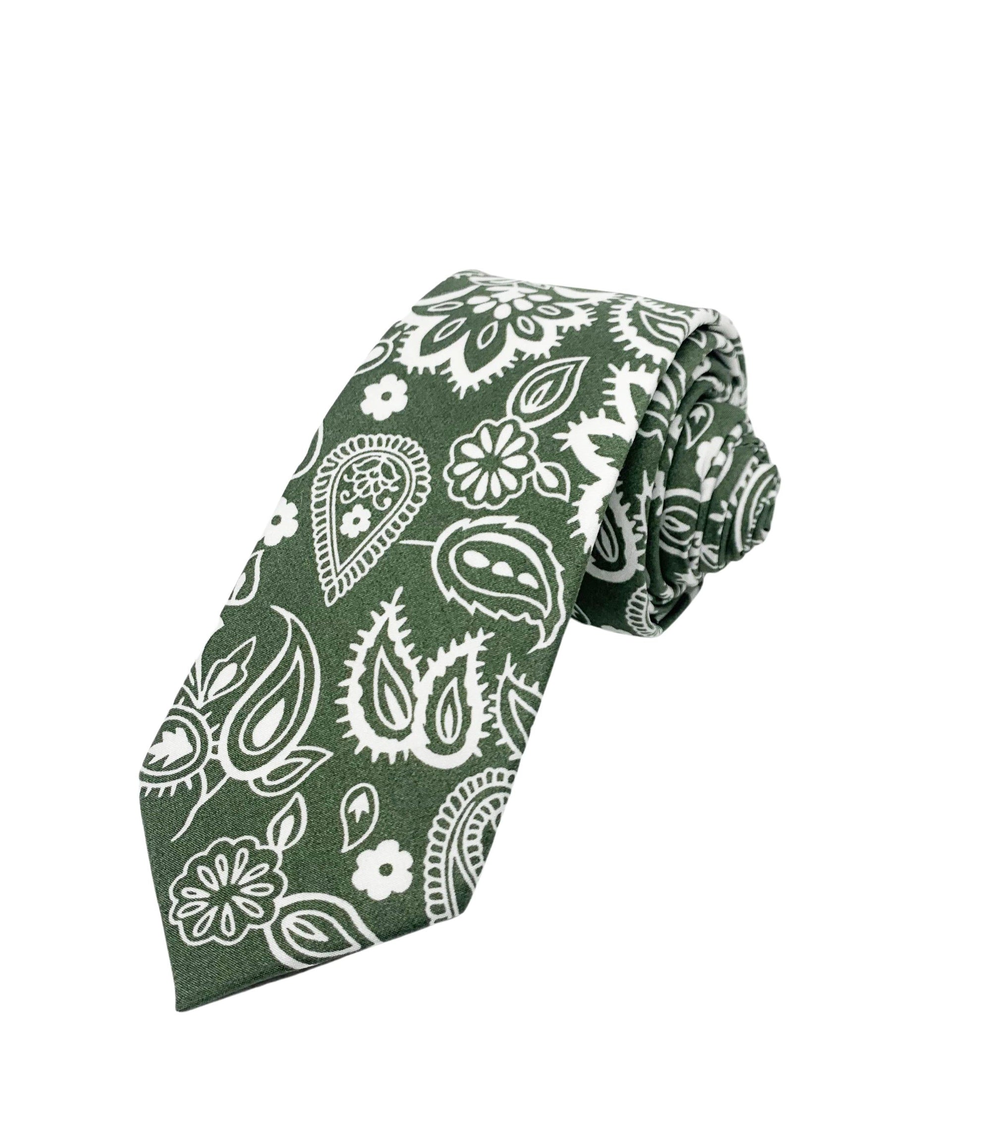 Floral Tie Green Skinny TIes for men PAISLEY mytieshop-Neckties-Floral Tie Green Skinny TIes for weddings and events, great for prom and anniversary gifts. Mens floral ties near me us ties tie shops cool-Mytieshop. Skinny ties for weddings anniversaries. Father of bride. Groomsmen. Cool skinny neckties for men. Neckwear for prom, missions and fancy events. Gift ideas for men. Anniversaries ideas. Wedding aesthetics. Flower ties. Dry flower ties.