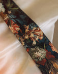 Blue Floral Tie skinny 2.36"  HAMILTON - MYTIESHOP