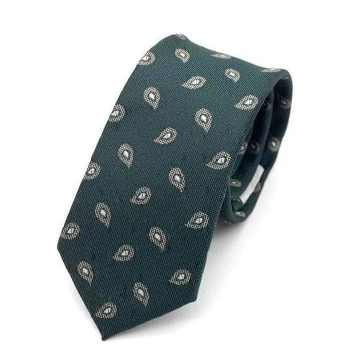 Green Floral Skinny Tie with Paisley HUNTER-Neckties-Green Floral Skinny Tie with Paisley HUNTER Men’s Floral Necktie for weddings and events, great for prom and anniversary gifts. Mens floral ties-Mytieshop. Skinny ties for weddings anniversaries. Father of bride. Groomsmen. Cool skinny neckties for men. Neckwear for prom, missions and fancy events. Gift ideas for men. Anniversaries ideas. Wedding aesthetics. Flower ties. Dry flower ties.