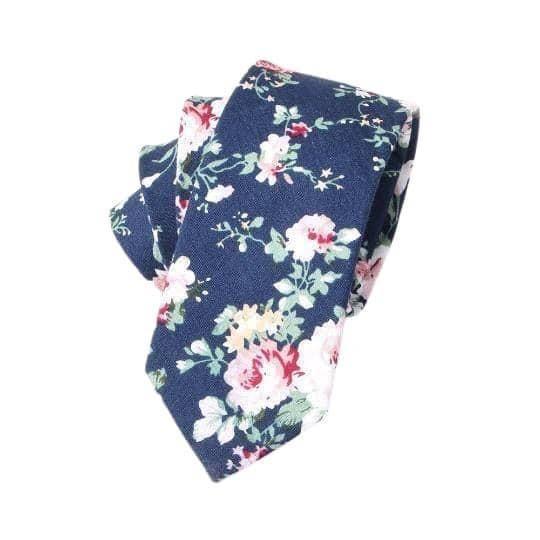 INDIGO Blue Floral Skinny Tie 2.36&quot;-Neckties-INDIGO Blue Floral Skinny Tie Men’s Floral Necktie for weddings and events, great for prom and anniversary gifts. Mens floral ties near me us ties tie-Mytieshop. Skinny ties for weddings anniversaries. Father of bride. Groomsmen. Cool skinny neckties for men. Neckwear for prom, missions and fancy events. Gift ideas for men. Anniversaries ideas. Wedding aesthetics. Flower ties. Dry flower ties.