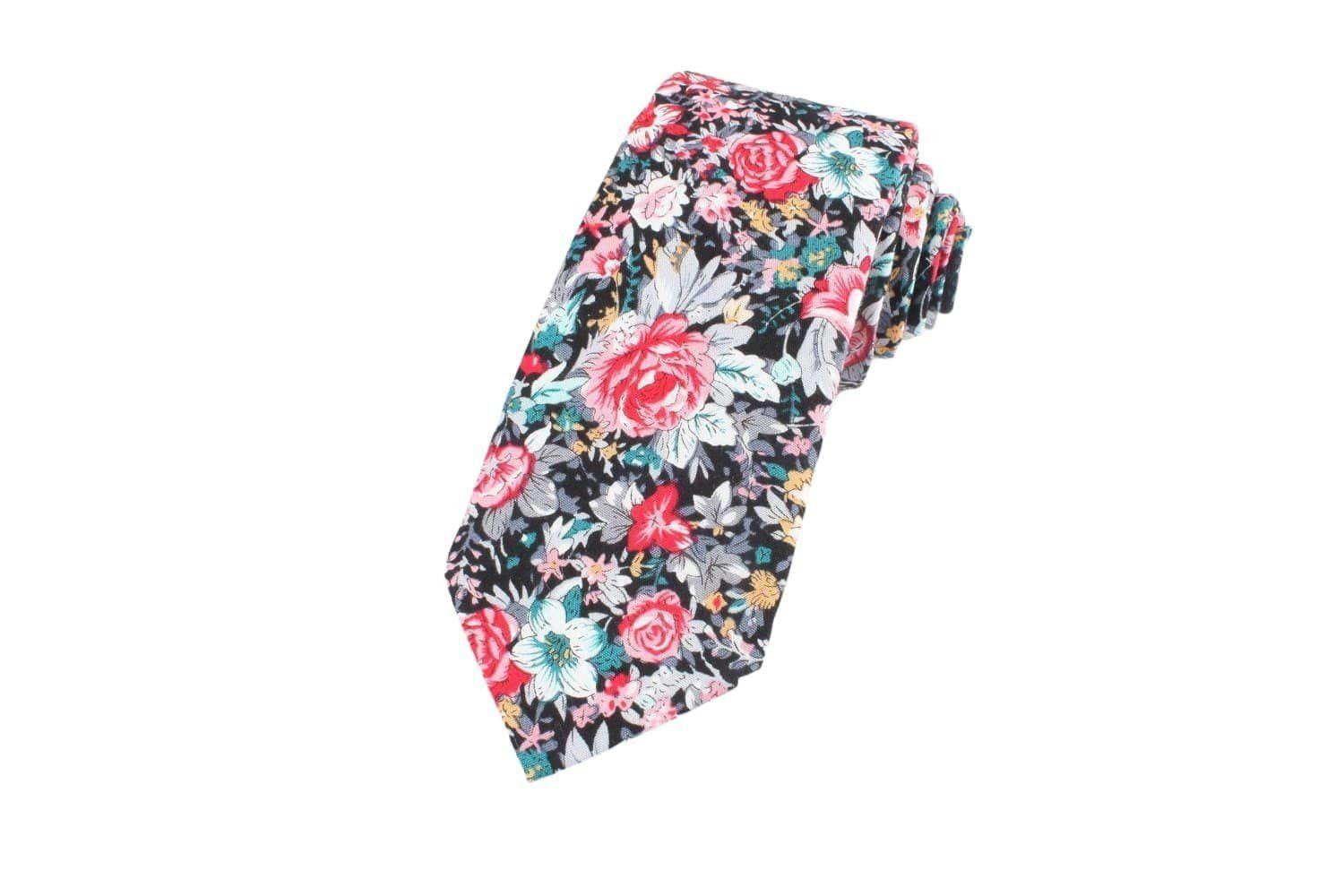 ISAAC Floral Skinny Tie 2.36&quot;-Neckties-ISAAC Floral Skinny Tie Men’s Floral Necktie for weddings and events, great for prom and anniversary gifts. Mens floral ties near me-Mytieshop. Skinny ties for weddings anniversaries. Father of bride. Groomsmen. Cool skinny neckties for men. Neckwear for prom, missions and fancy events. Gift ideas for men. Anniversaries ideas. Wedding aesthetics. Flower ties. Dry flower ties.