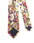 JACKSON Floral Skinny Tie 2.36"-Neckties-JACKSON Floral Skinny Tie weddings and events, great for prom and anniversary gifts. Mens floral ties near me us ties tie shops cool ties-Mytieshop. Skinny ties for weddings anniversaries. Father of bride. Groomsmen. Cool skinny neckties for men. Neckwear for prom, missions and fancy events. Gift ideas for men. Anniversaries ideas. Wedding aesthetics. Flower ties. Dry flower ties.